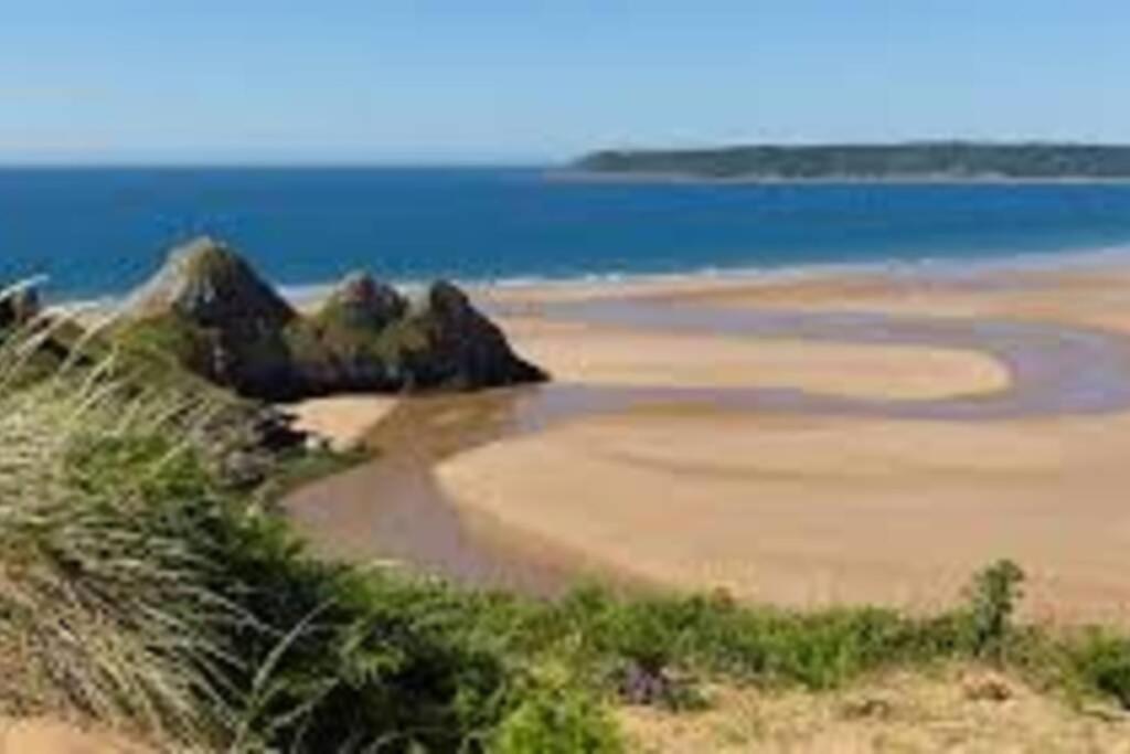Perfect For The Family And Beaches - Gower Cwtch Villa Суонзи Екстериор снимка